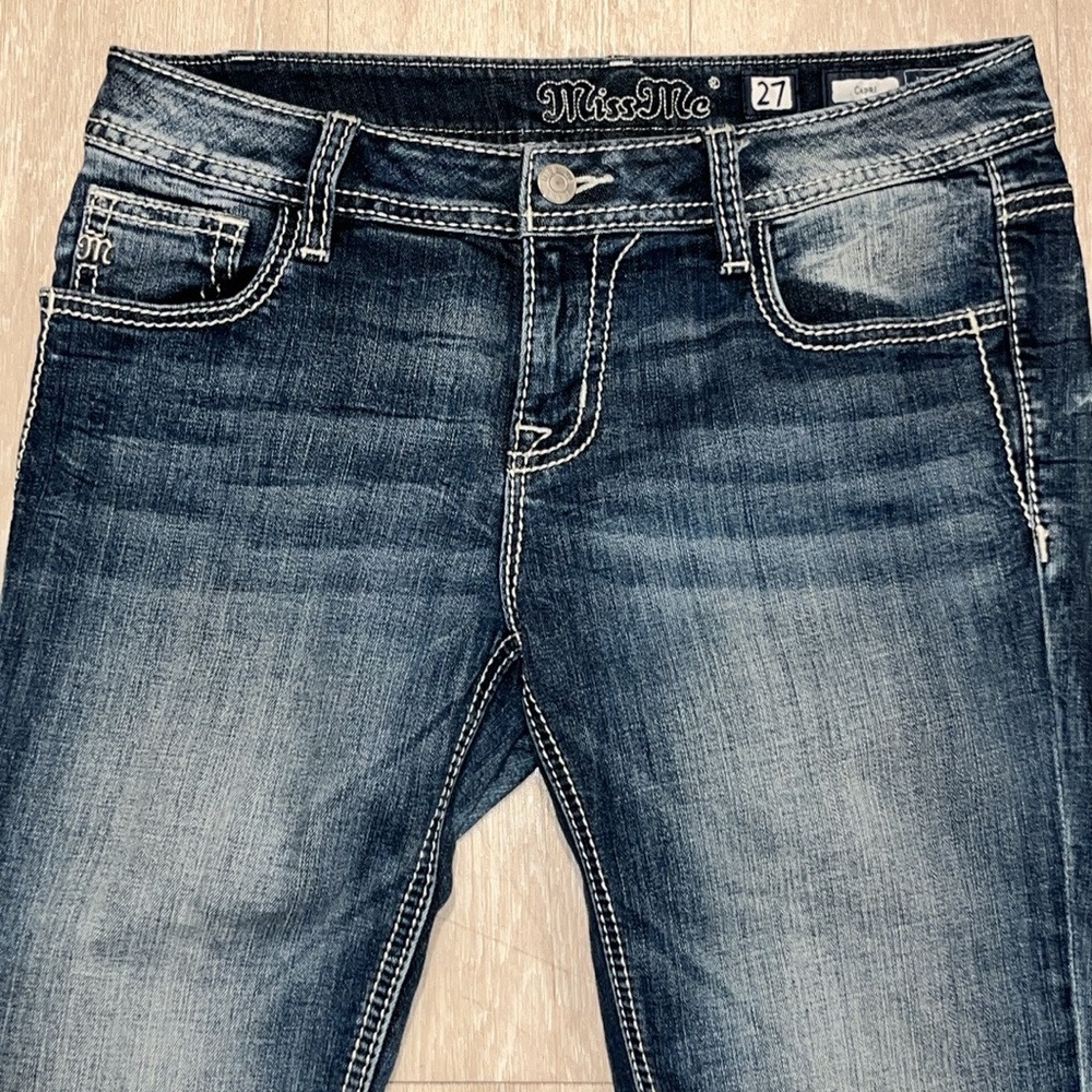 Miss Me Women’s Capri Stretch Denim Size 27 - Picture 2 of 8